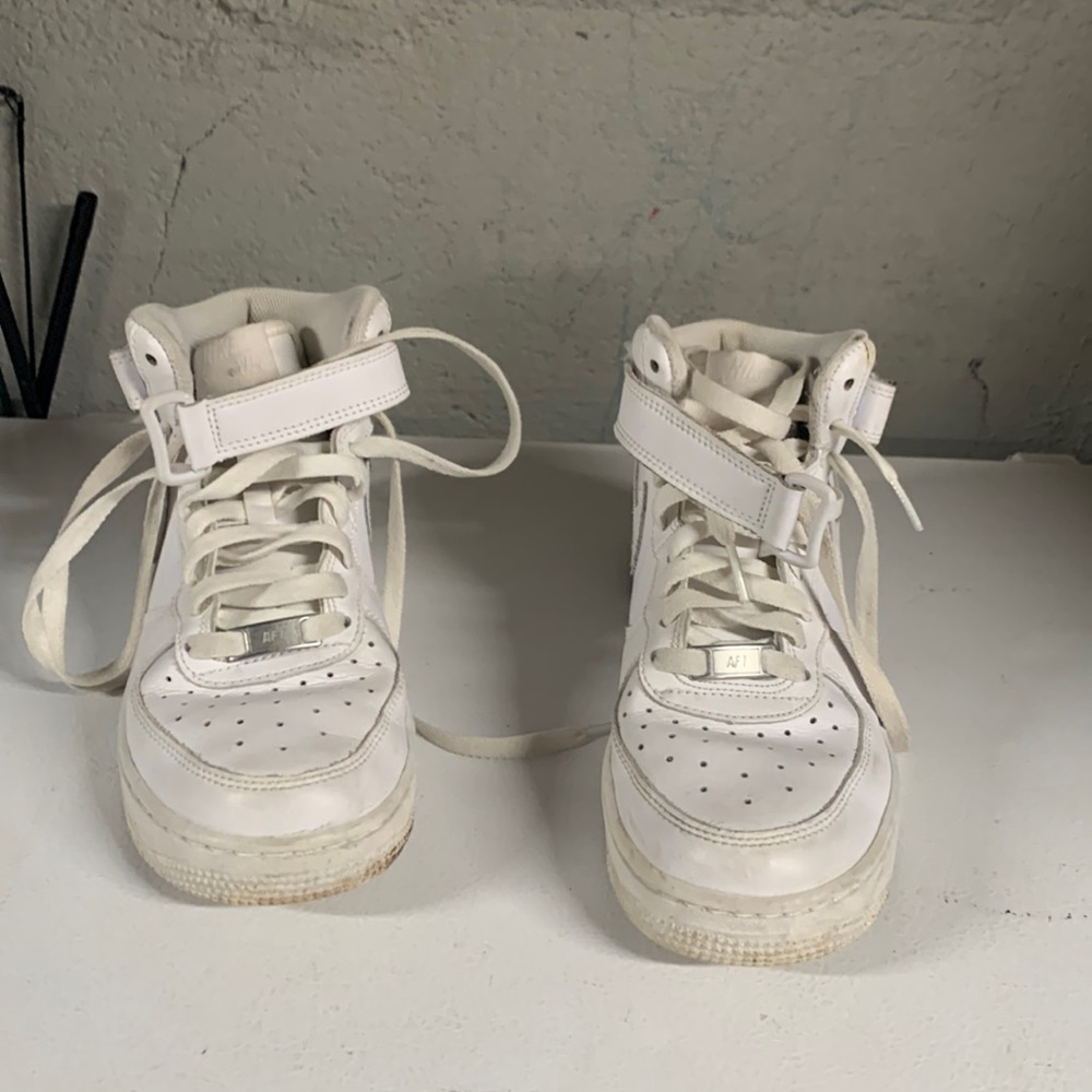 Nike Air Force one hi tops youth size 5